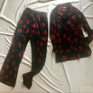 La Vie En Rose Pajama Set